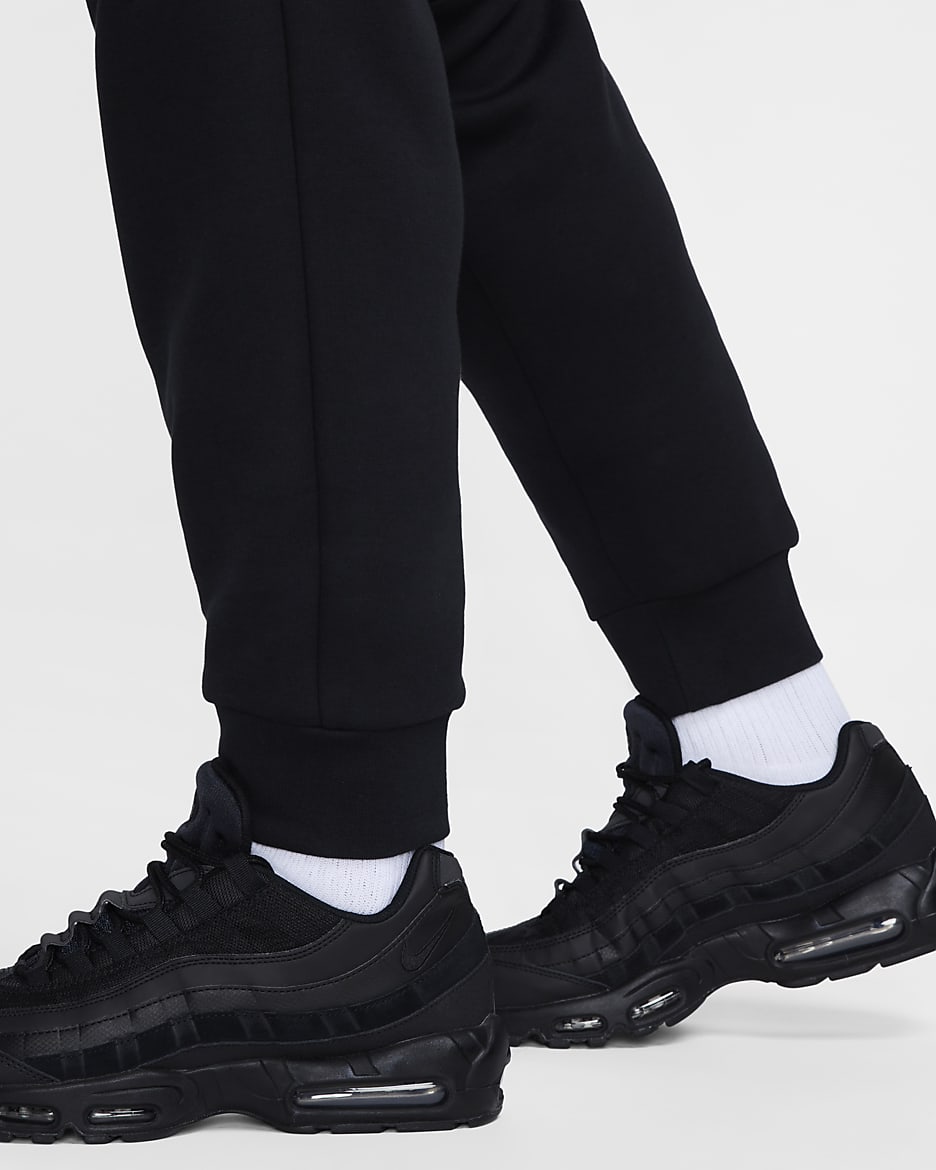 Nike Tech Men's Fleece Joggers - Black/Black