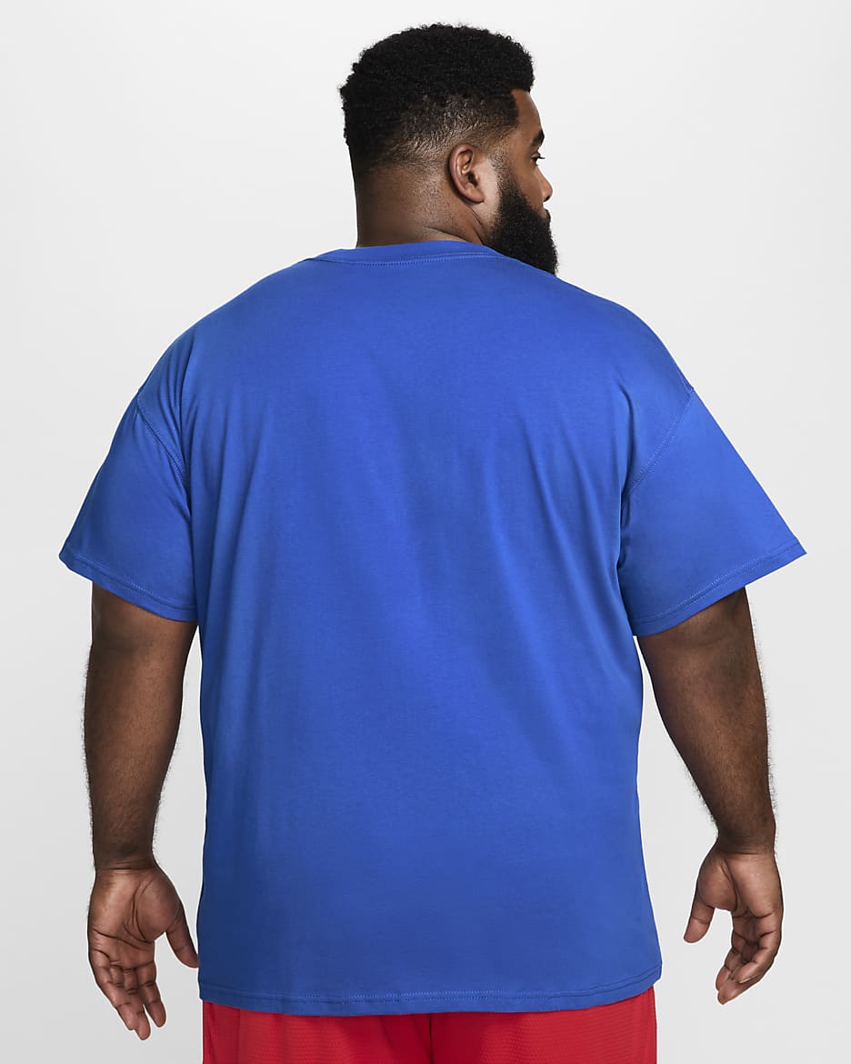 Ανδρικό T-Shirt μπάσκετ Max90 Nike - Game Royal