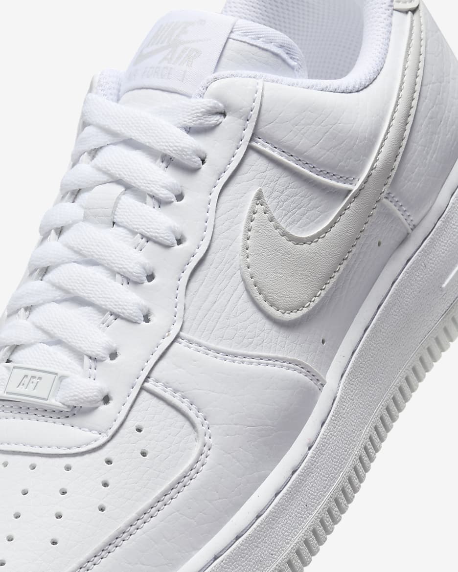 Γυναικεία παπούτσια Nike Air Force 1 '07 Next Nature - Λευκό/Λευκό/Volt/Photon Dust