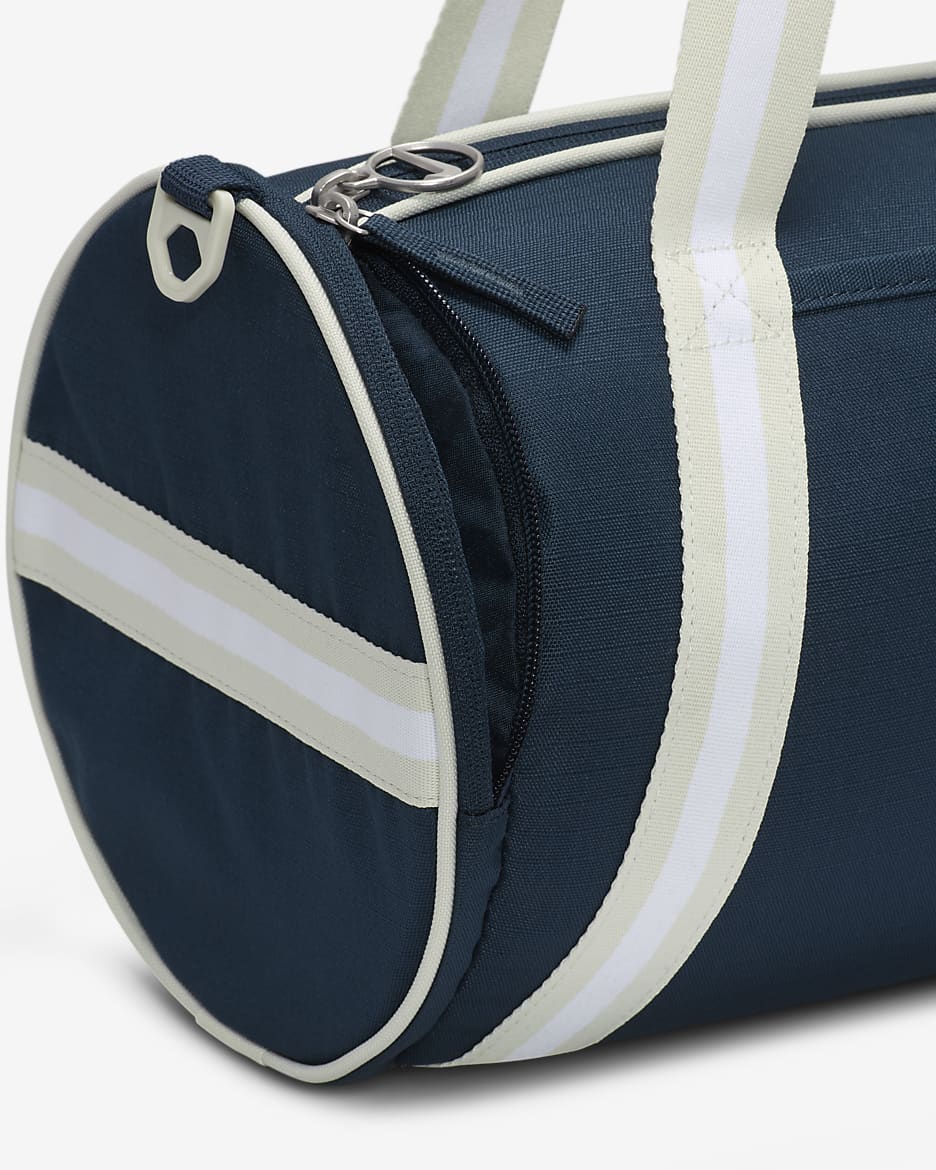 Nike Heritage Retro Duffel Bag (13L) - Armoury Navy/Sea Glass/White