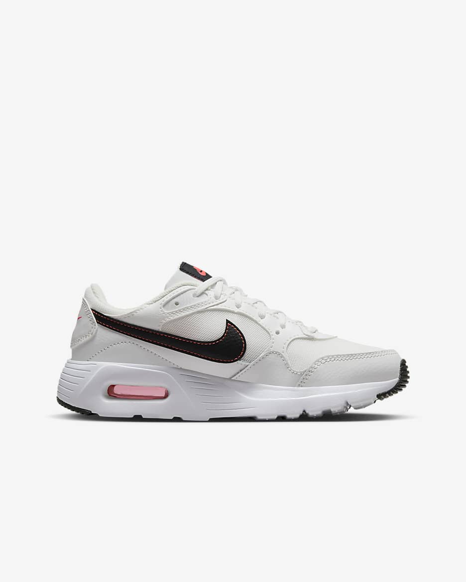 Nike Air Max SC kinderschoen - Summit White/Bright Crimson/Wit/Zwart