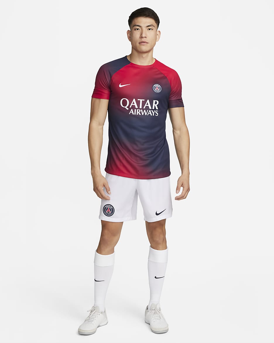 Paris Saint-Germain 2023/24 Stadium Home/Away Men's Nike Dri-FIT Soccer Shorts - White/Midnight Navy/Midnight Navy