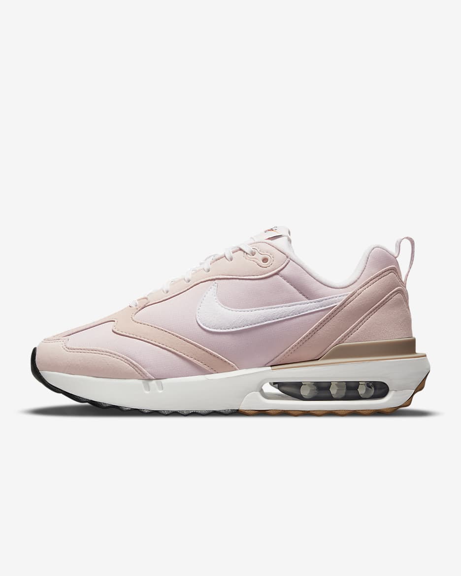 Calzado para mujer Nike Air Max Dawn - Rosa Oxford/Negro/Marrón claro goma/Blanco cumbre
