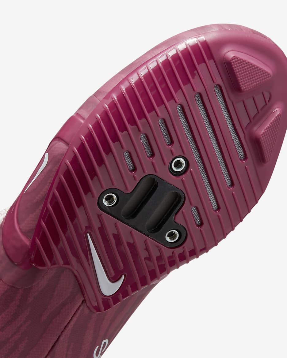 Nike SuperRep Cycle 2 Next Nature Women's Cycling Shoes - Barely Rose/Desert Berry/White