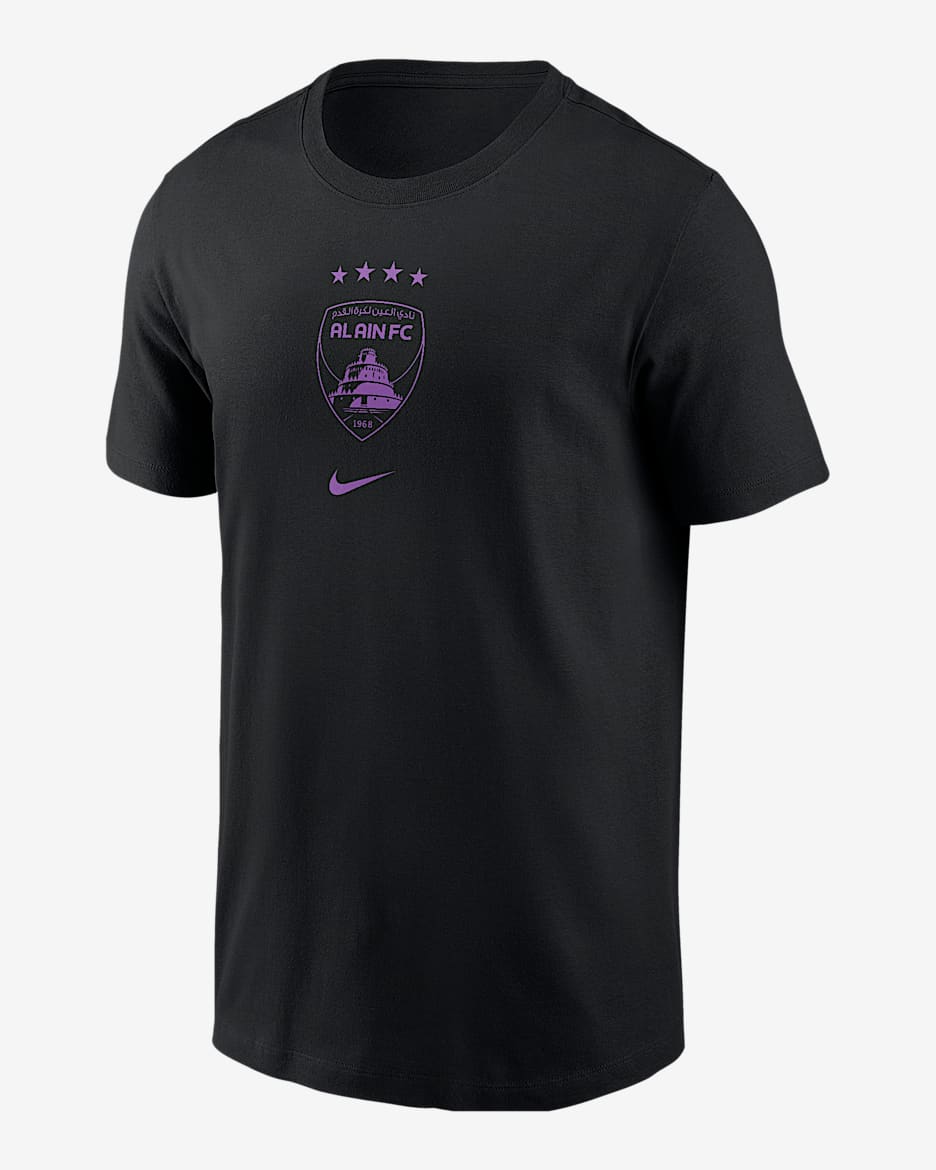 Playera de fútbol Nike para hombre Al Ain FC Core - Negro