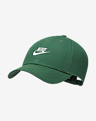 ナイキ スポーツウェア ヘリテージ86 フューチュラ ウォッシュ加工 キャップ - ゴージグリーン/ホワイト