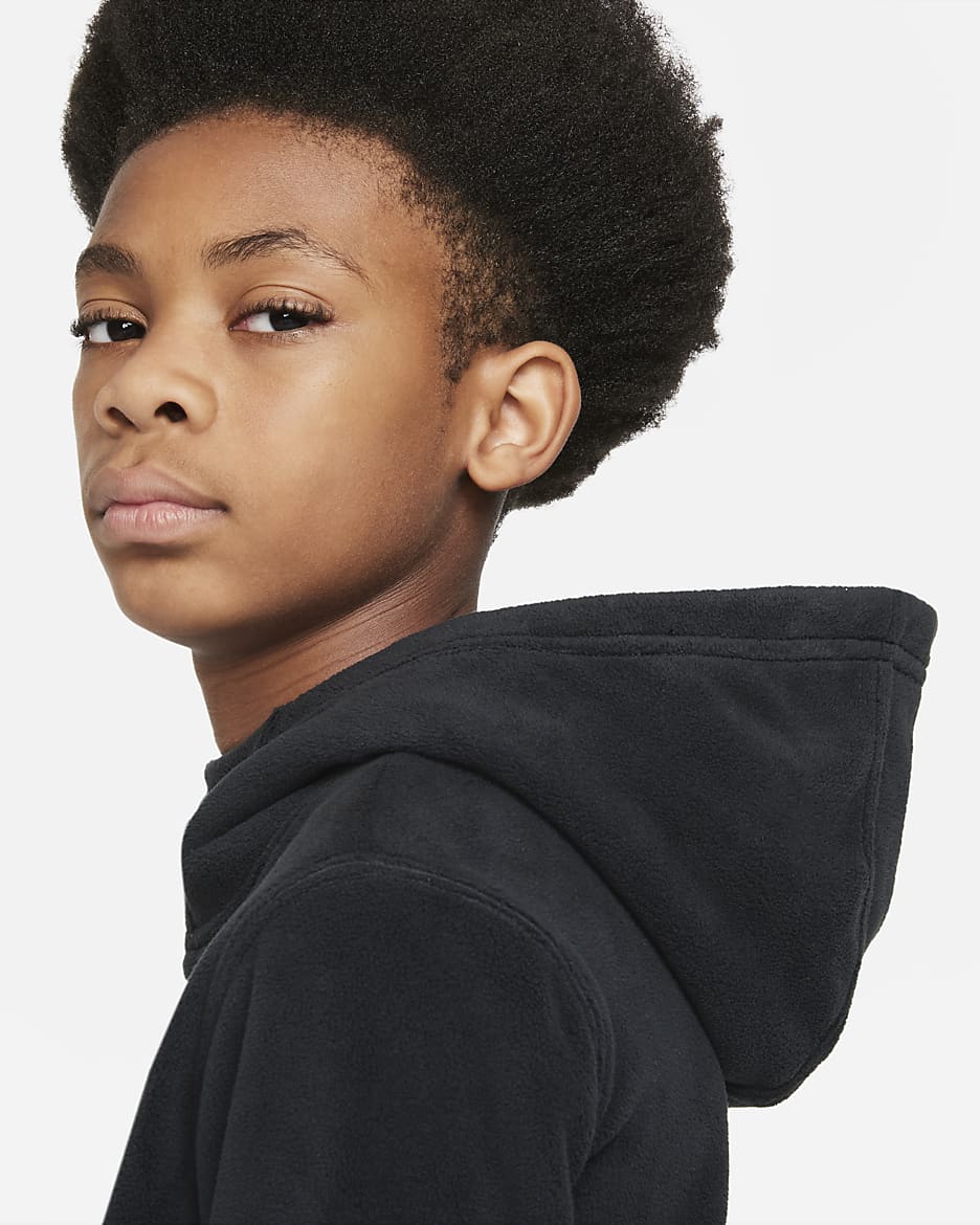 Nike Sportswear Big Kids' (Boys') JDI Winterized Top - Black/White