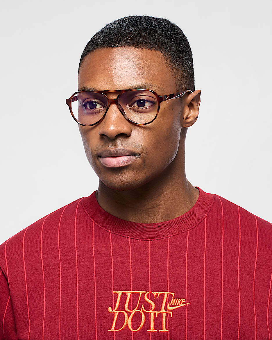 Nike Vital Drift Blue Light Glasses - Brown