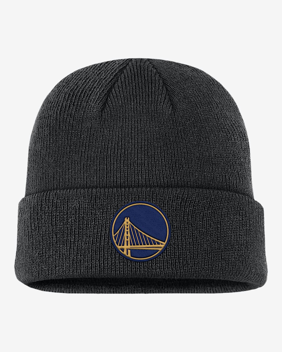 Golden State Warriors Terra City Edition Nika NBA Beanie - Black