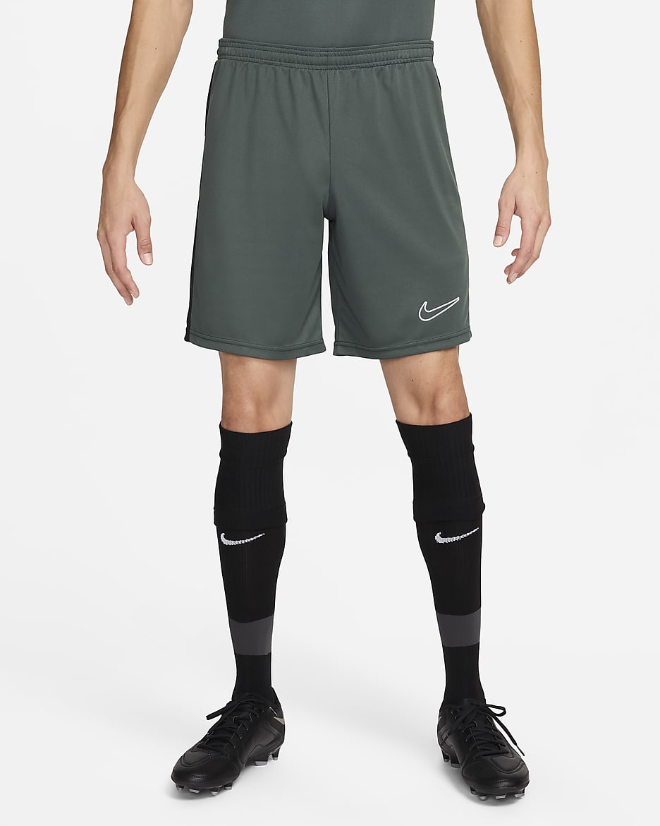 Nike Dri-FIT Academy Men's Dri-FIT Football Shorts - Vintage Green/Black/White