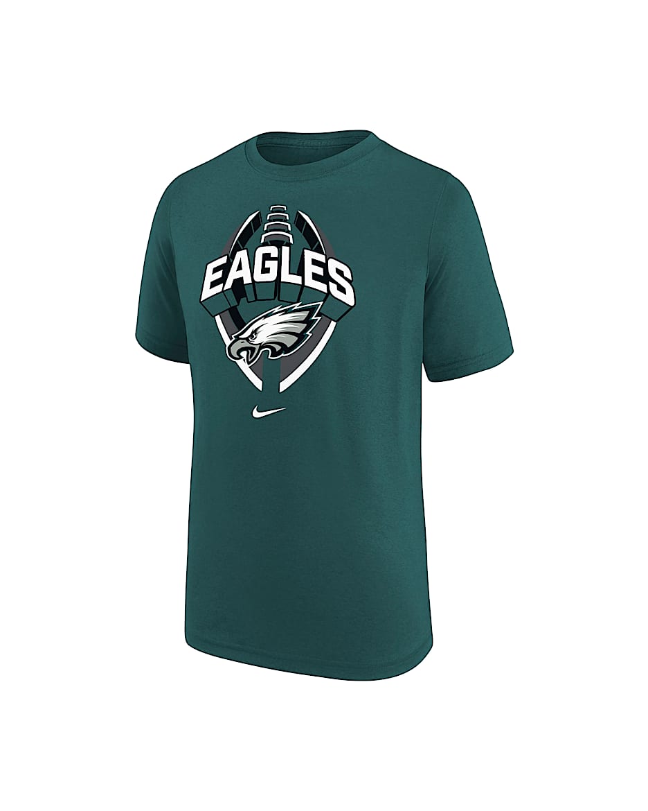 Playera Nike Dri-FIT de la NFL para niños talla grande Philadelphia Eagles Legend Icon - Verde