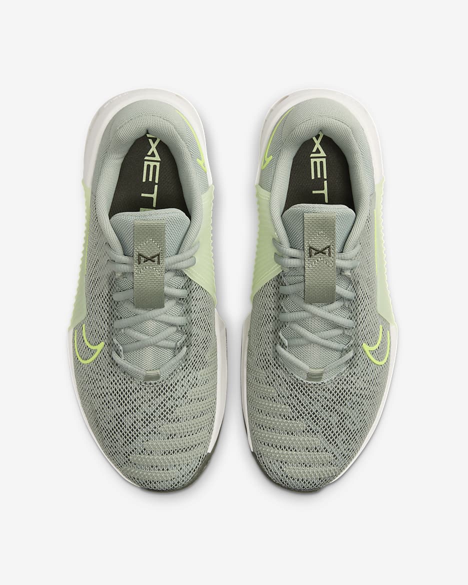 Chaussure d'entraînement Nike Metcon 9 Premium pour femme - Barely Volt/Olive Aura/Cargo Khaki/Barely Volt