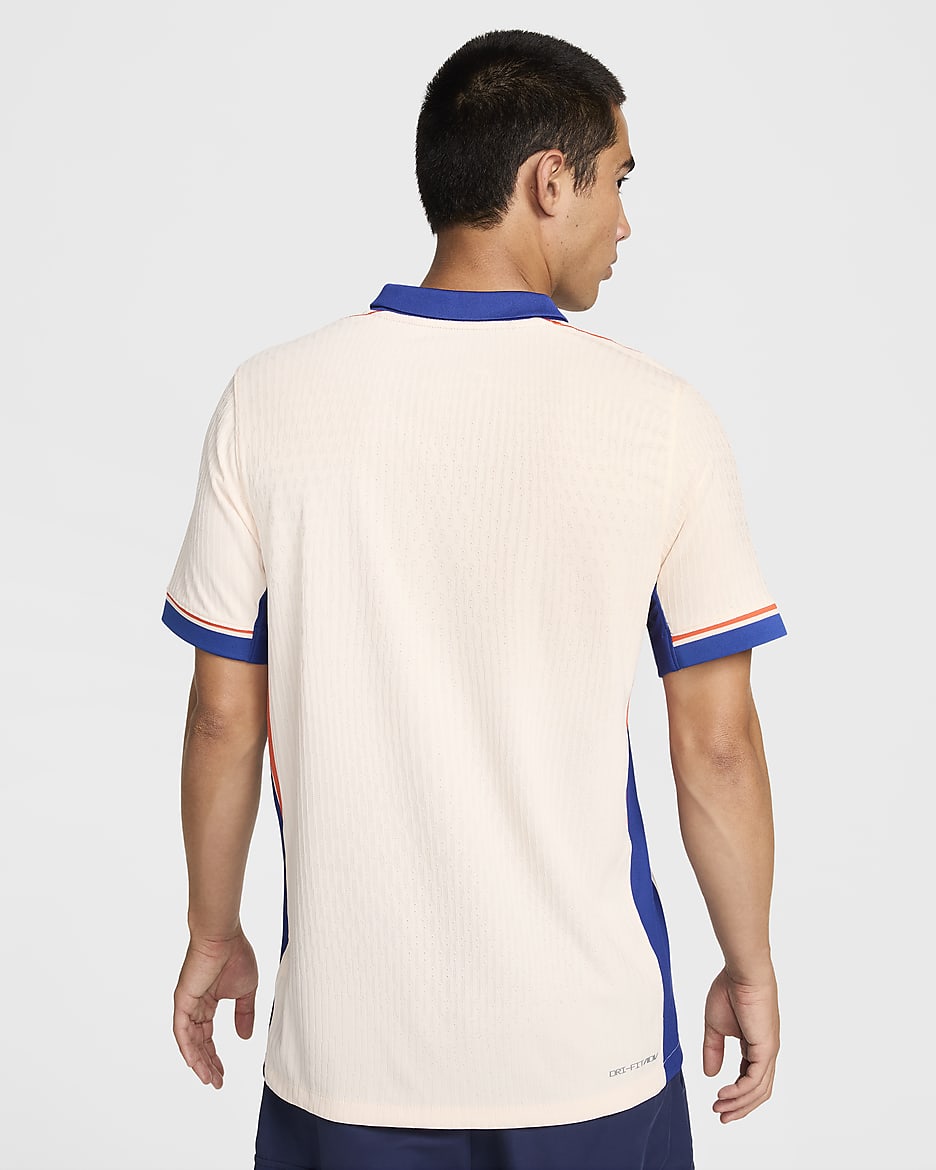 Maglia da calcio Authentic Nike Dri-FIT ADV Chelsea FC 2024/25 Match da uomo – Away - Guava Ice/Team Orange/Rush Blue