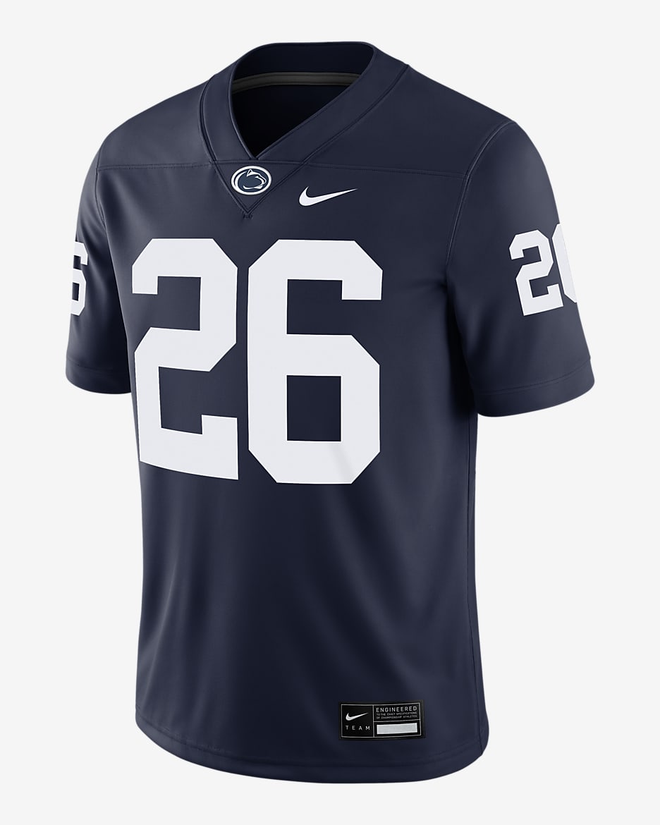 Jersey universitario Nike Dri-FIT Game para hombre Penn State Nittany Lions - Azul marino
