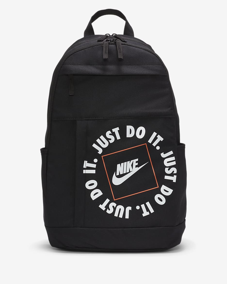 Nike JDI Backpack - Black/Black/White