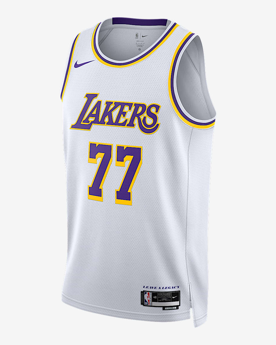 Los Angeles Lakers Association Edition 2022/23 Men's Nike Dri-FIT NBA Swingman Jersey - White