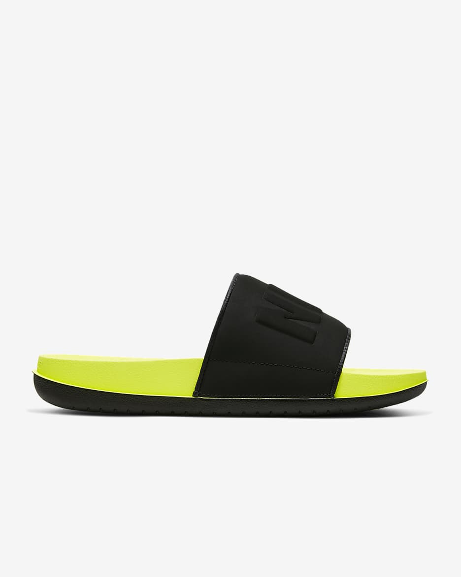 Nike Offcourt Men's Slides - Volt/Black/Black