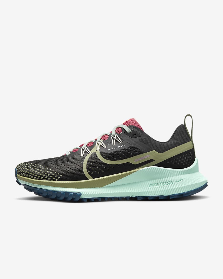 รองเท้าวิ่งเทรลผู้หญิง Nike Pegasus Trail 4 - ดำ/Canyon Rust/Mint Foam/Alligator
