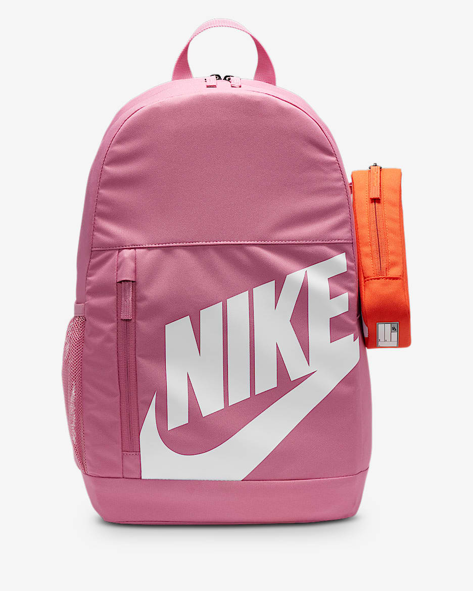 Nike Older Kids' Backpack (20L) - Magic Flamingo/Orange/White