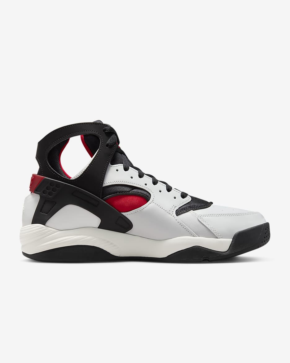 Nike Air Flight Huarache Men's Shoes - Photon Dust/Sail/Black/Gym Red