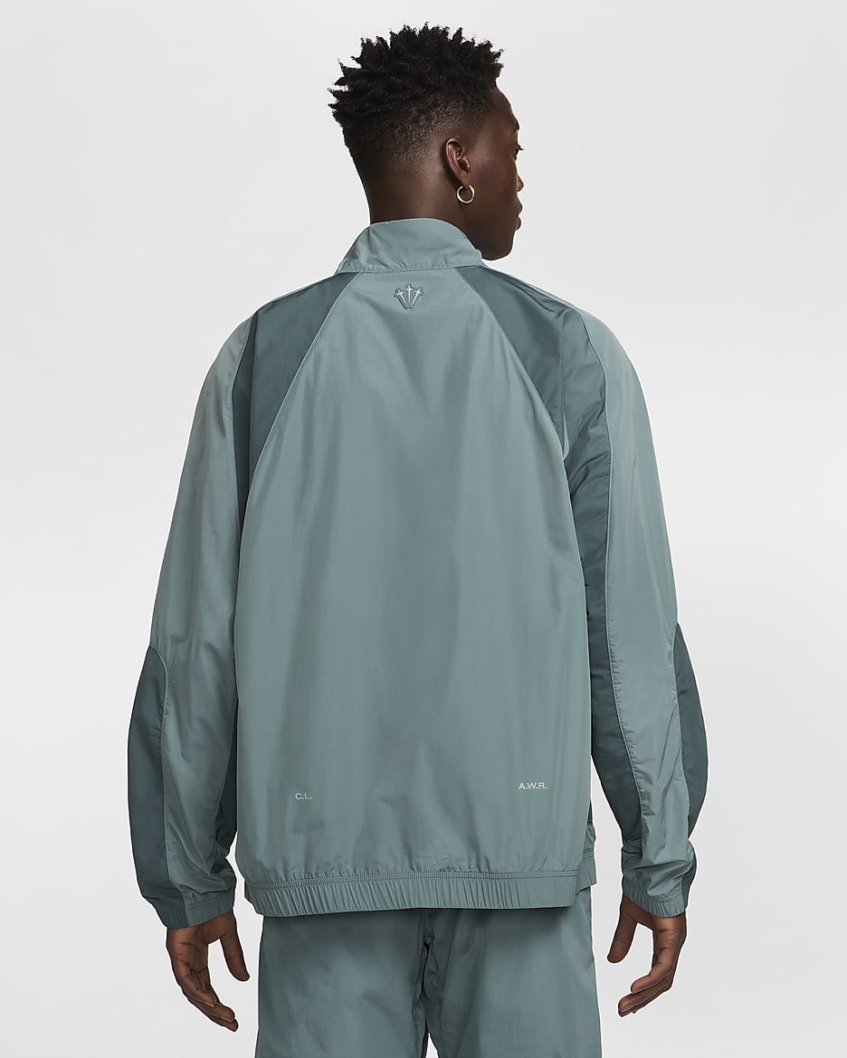 NOCTA Northstar Nylon Tracksuit Jacket - Mineral Slate/Faded Spruce/Mica Green