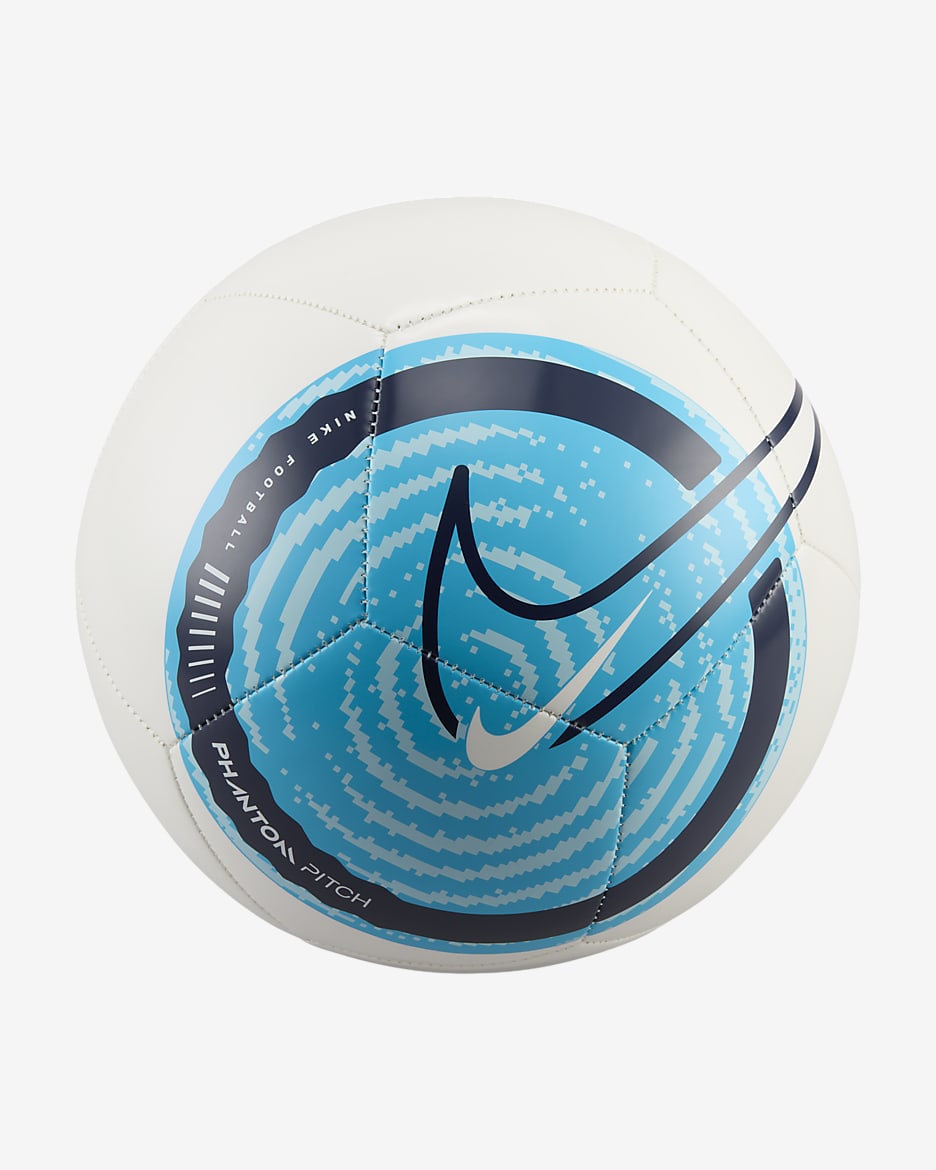 Balón de fútbol Nike Phantom - Blanco/Azul furia/Azul oscuro