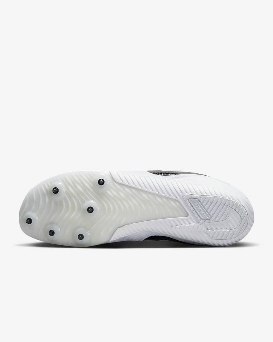 Scarpa chiodata per atletica multievento Nike Rival Multi - Bianco/Argento metallizzato/Pure Platinum/Nero