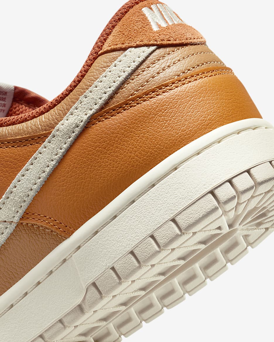 Nike Dunk Low Retro SE Men's Shoes - Monarch/Flax/Dark Russet/Light Orewood Brown