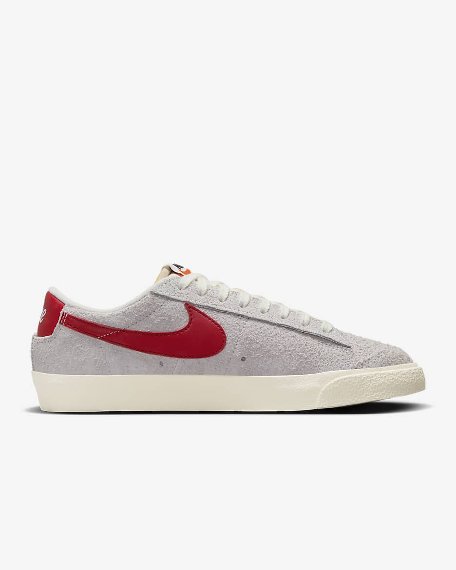 Nike Blazer Low '77 Vintage Women's Shoes - Summit White/Sail/Coconut Milk/Gym Red