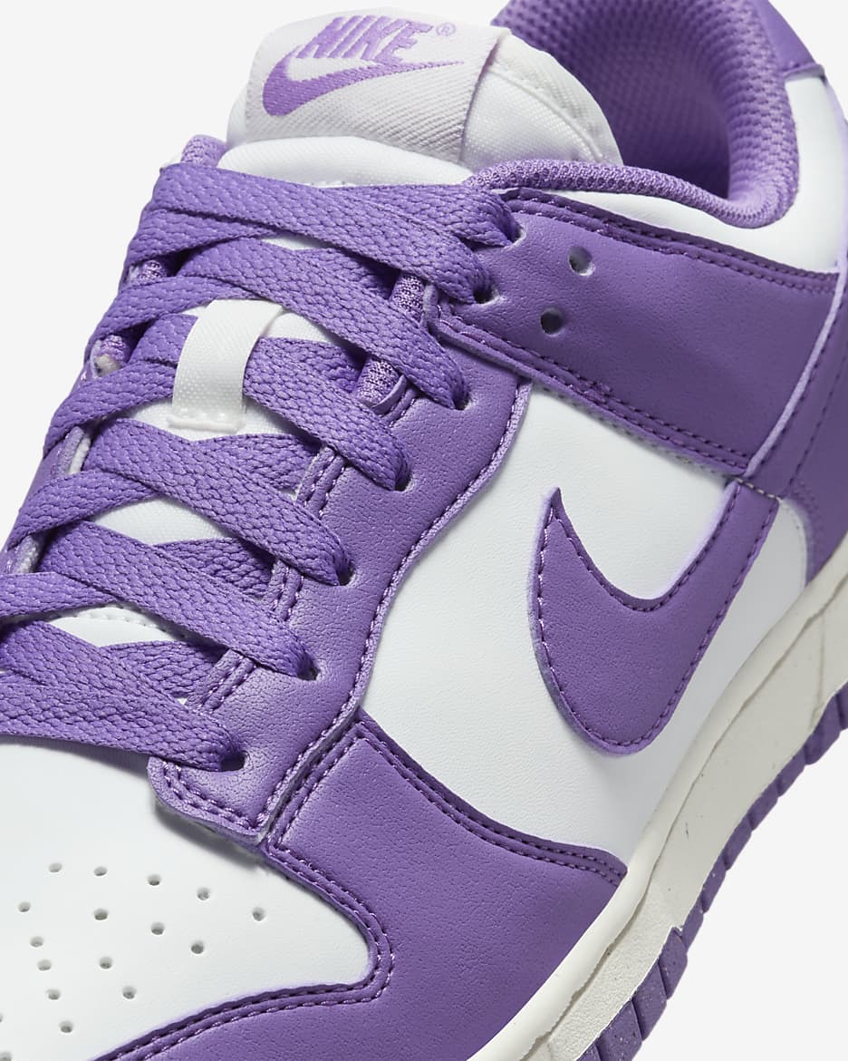 Nike Dunk Low női cipő - Summit White/Black Raspberry