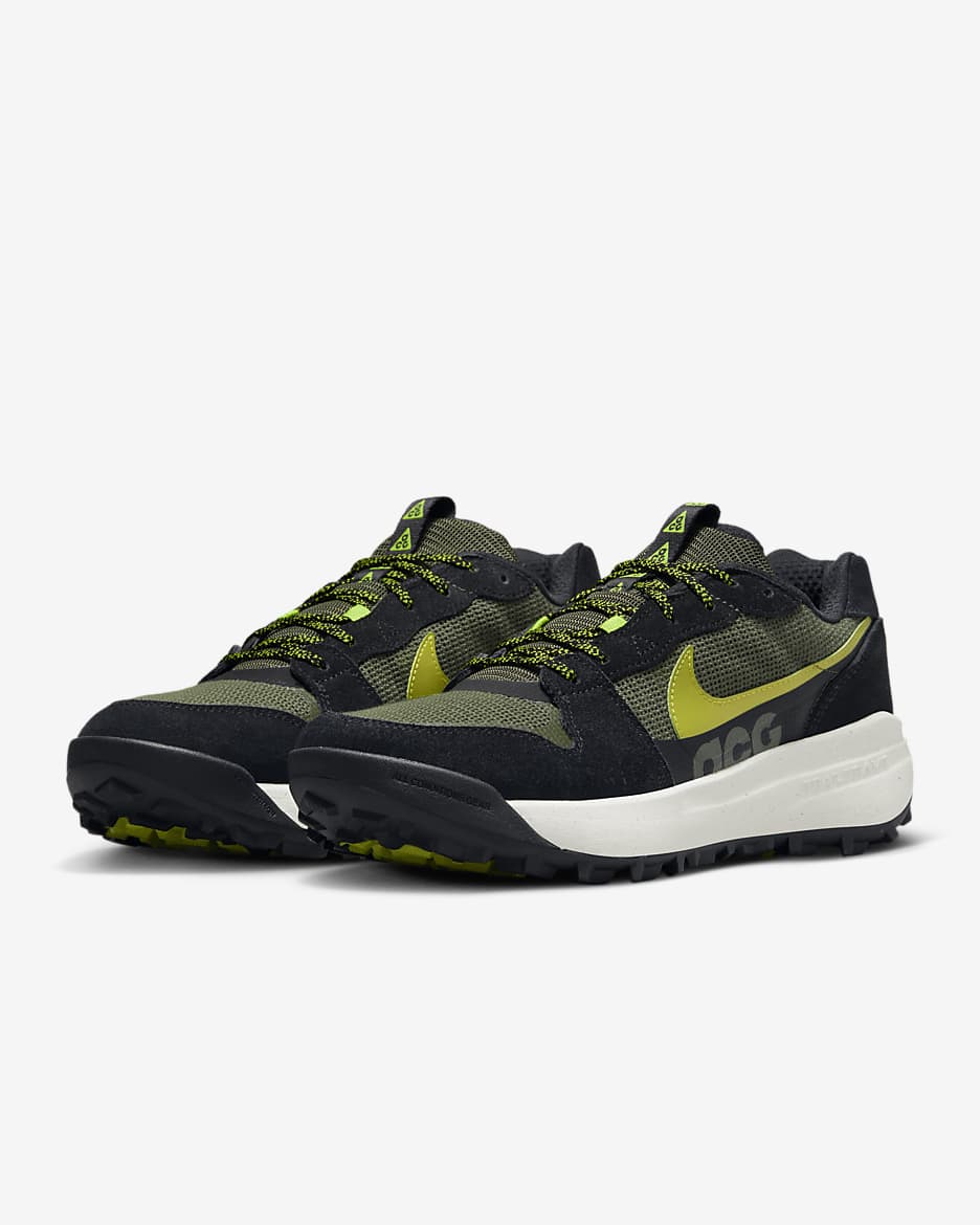 Nike ACG Lowcate Zapatillas - Cargo Khaki/Negro/Bright Cactus/Moss