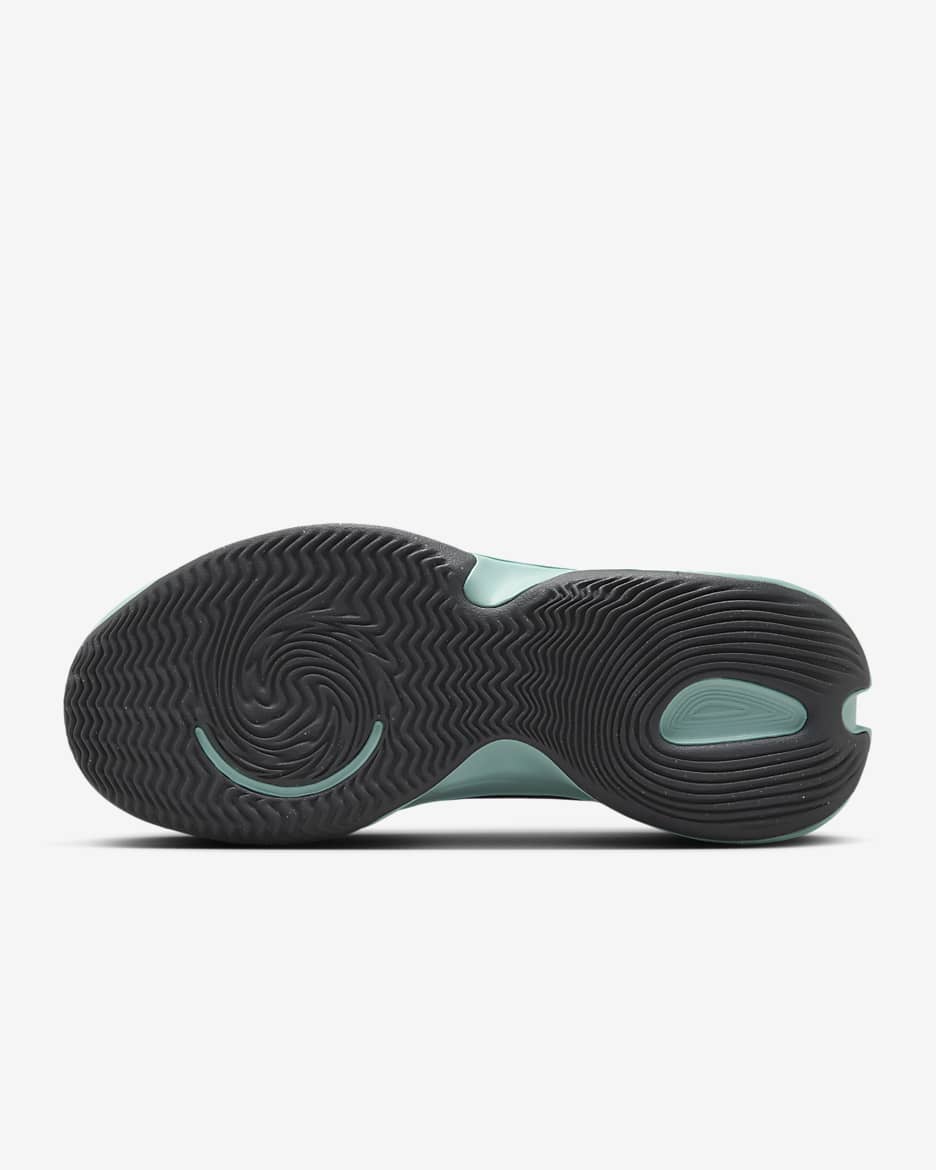 Nike Elevate 3 Basketball Shoes - Black/Iron Grey/Jade Ice/Pastel Yellow