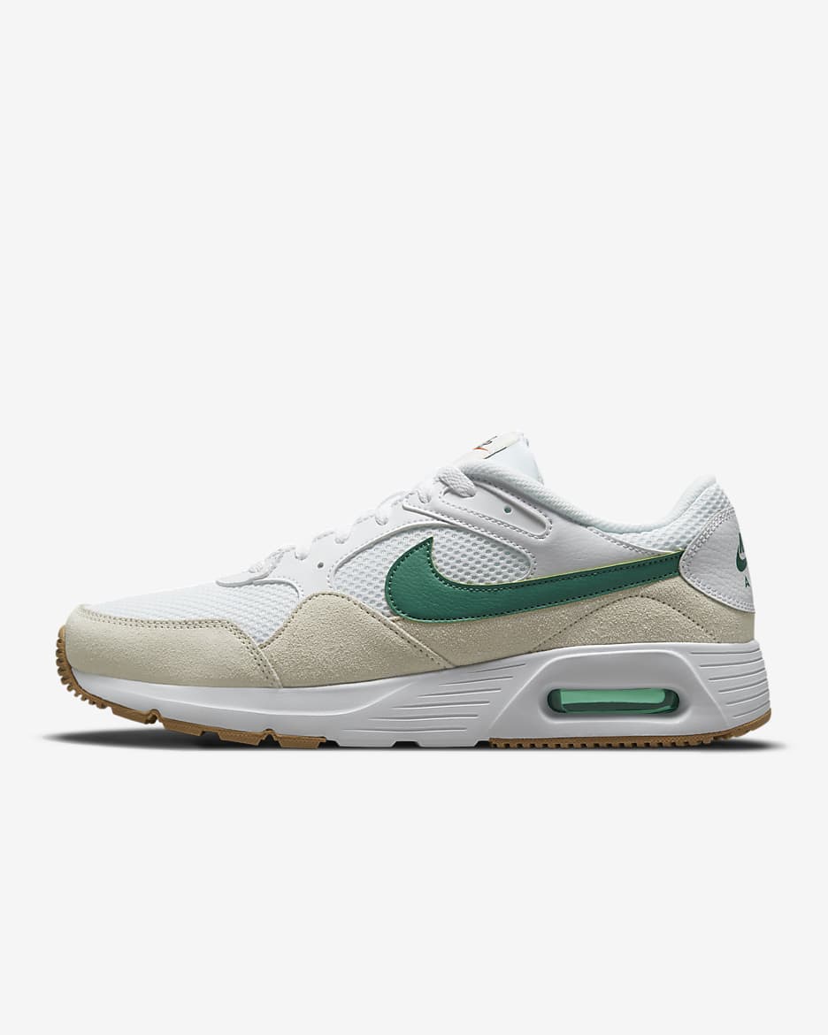 Nike Air Max SC Zapatillas - Hombre - Blanco/Summit White/Gum Light Brown/Green Noise