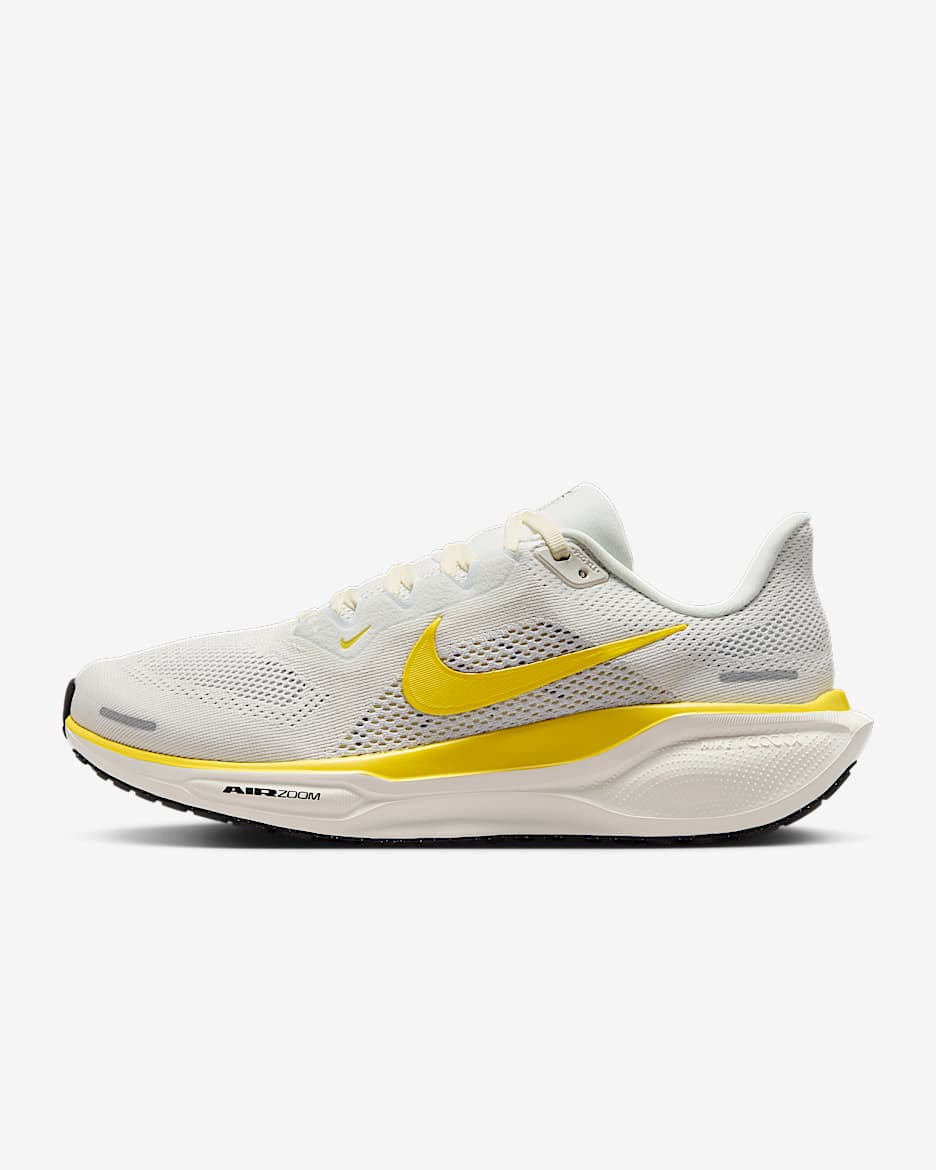 Nike Pegasus 41 Women's Road Running Shoes - Sail/Pure Platinum/Alabaster/Lightning
