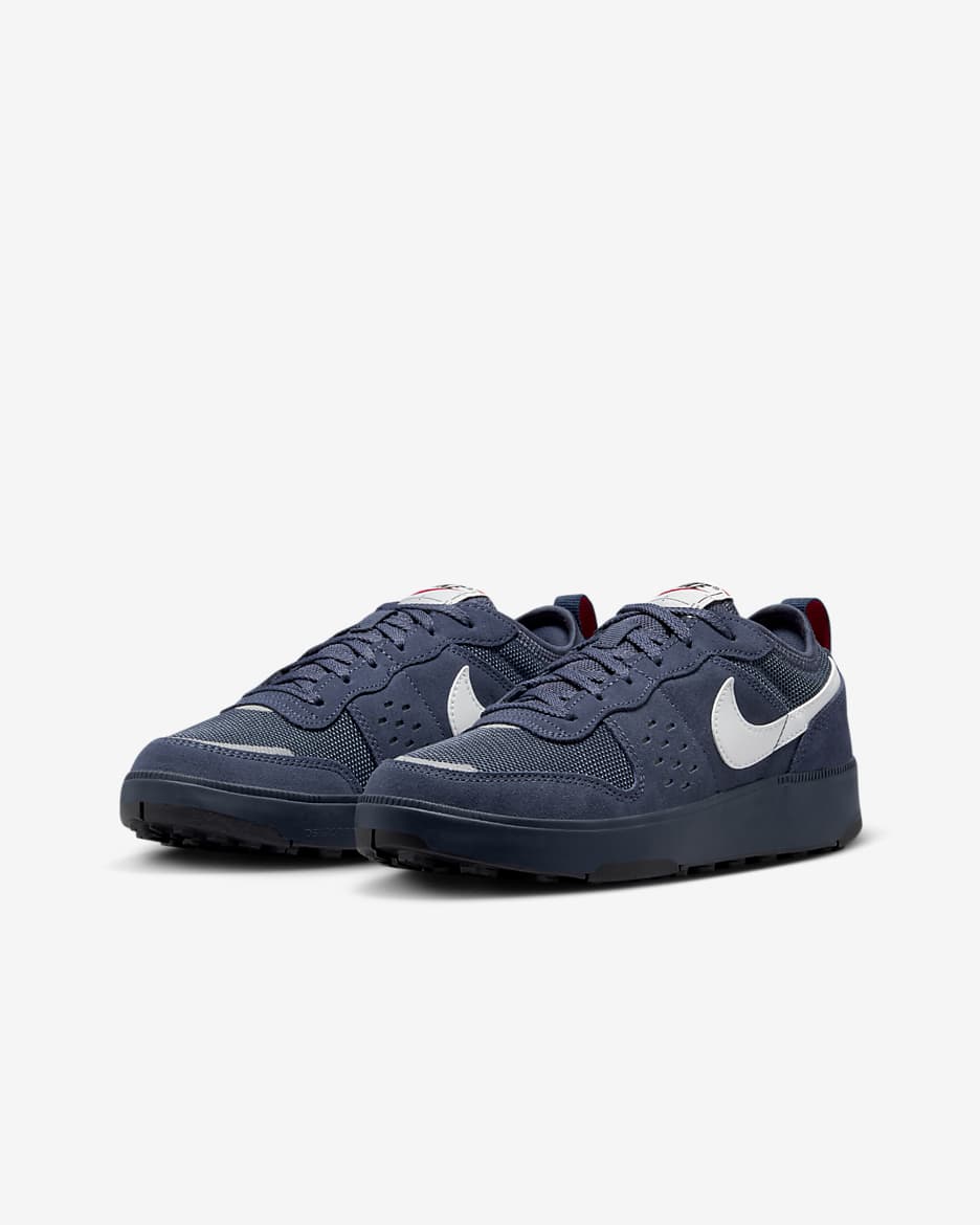 Nike C1TY "Coveralls" Schuh (ältere Kinder) - Obsidian/Thunder Blue/Fire Red/Summit White