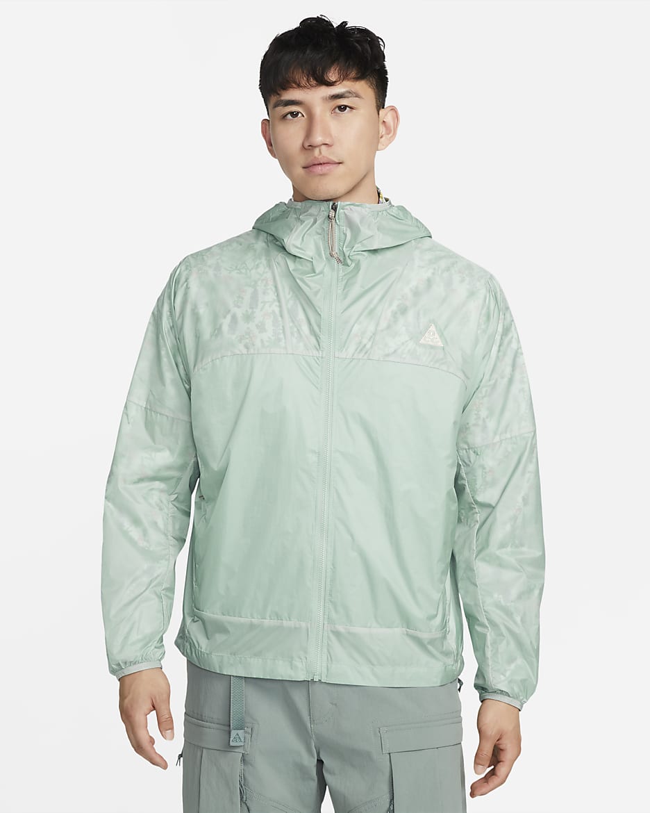 Nike ACG "Cinder Cone" Men's Windproof Jacket - Dusty Sage/Matte Olive/Dusty Sage/Sanddrift