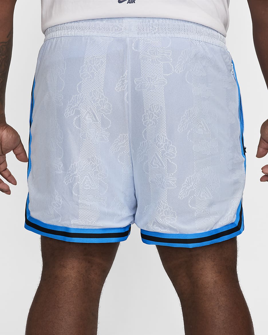 Shorts de básquetbol Dri-FIT DNA de 15 cm para hombre Giannis - Tinte azul/Azul foto/Negro