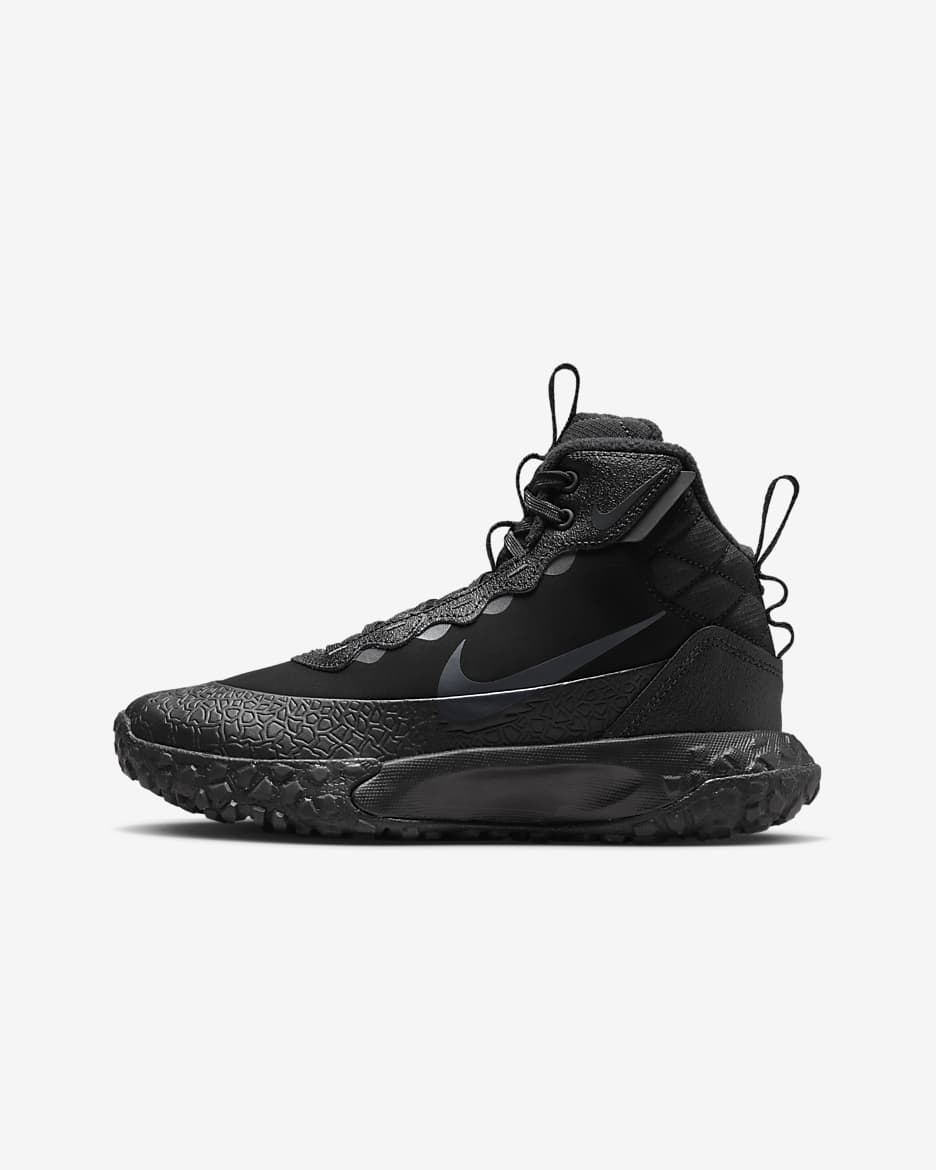 Nike Terrascout høye sko til store barn - Svart/Anthracite