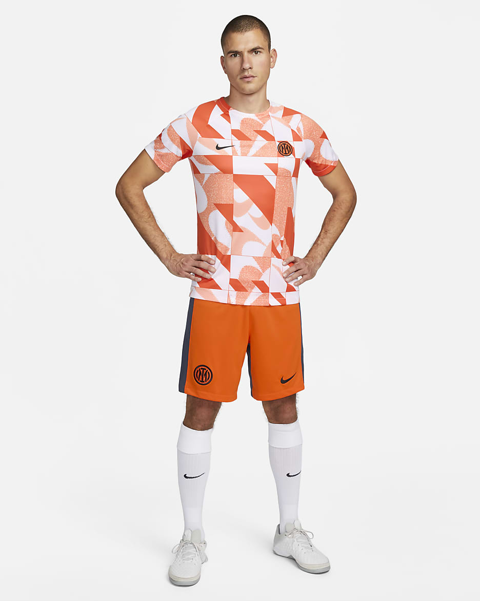 Inter Milan Academy Pro Third Men's Nike Dri-FIT Football Pre-Match ...
