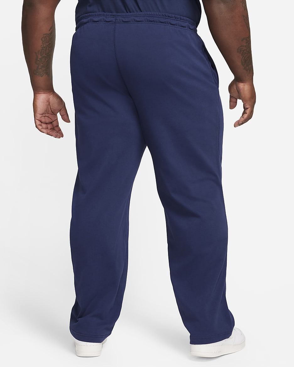 Nike Sportswear Club Men s Knit Open Hem Pants Nike com