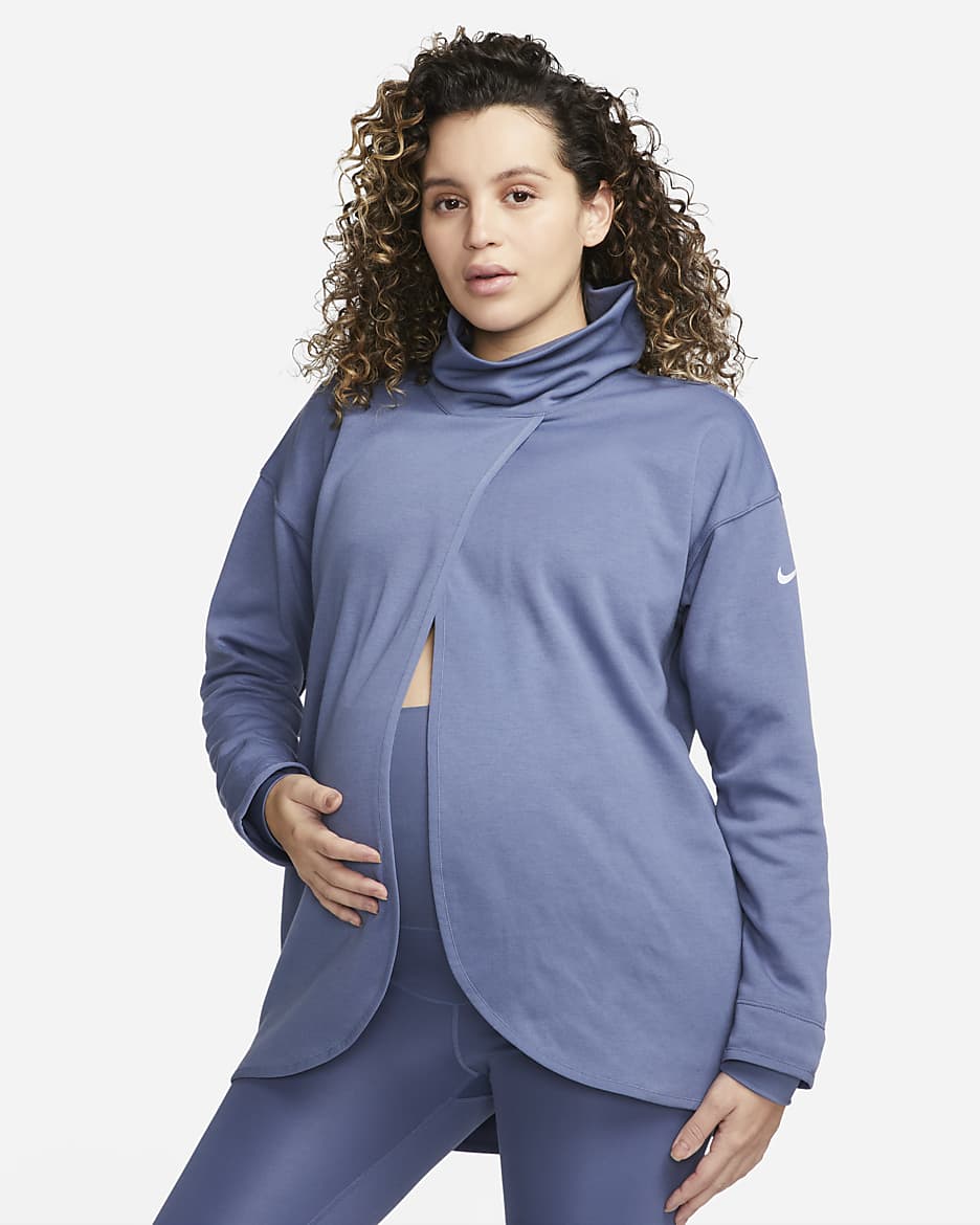 Pull réversible Nike (M) pour femme (maternité) - Diffused Blue/Football Grey