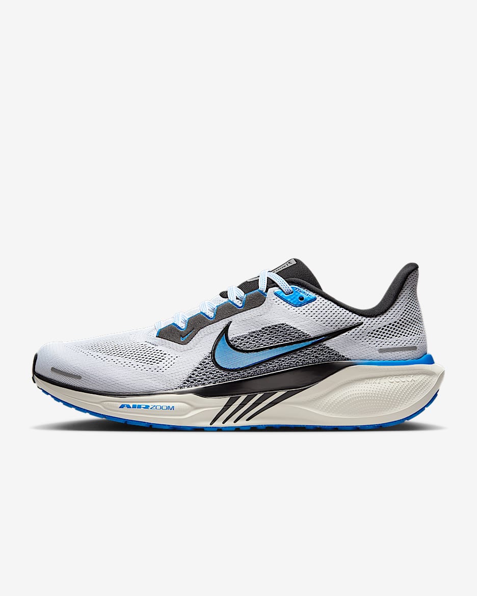 Nike Pegasus 41 Men's Road Running Shoes - White/Black/Sail/Photo Blue