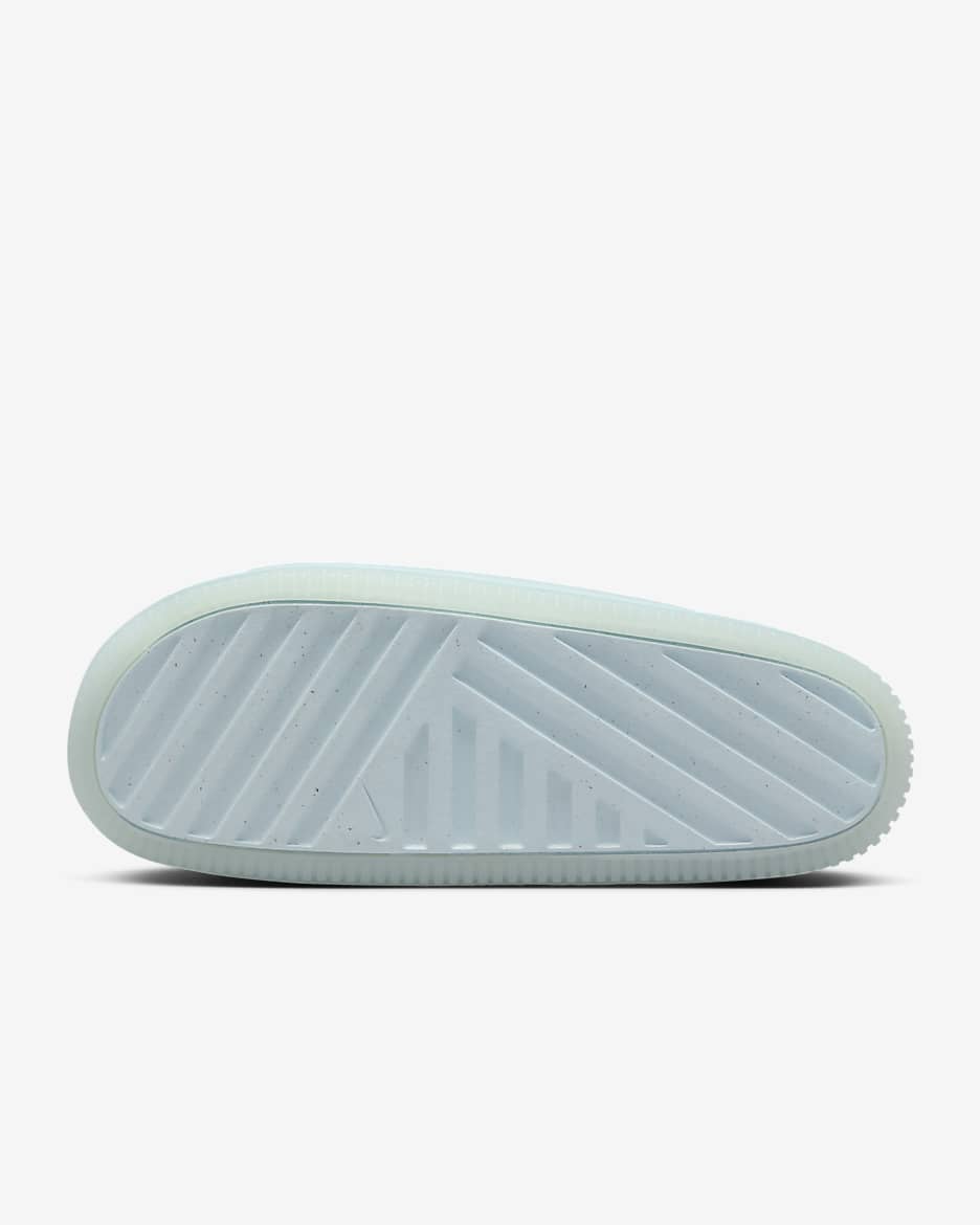 Nike Calm SE Slides (Damen) - Glacier Blue/Glacier Blue