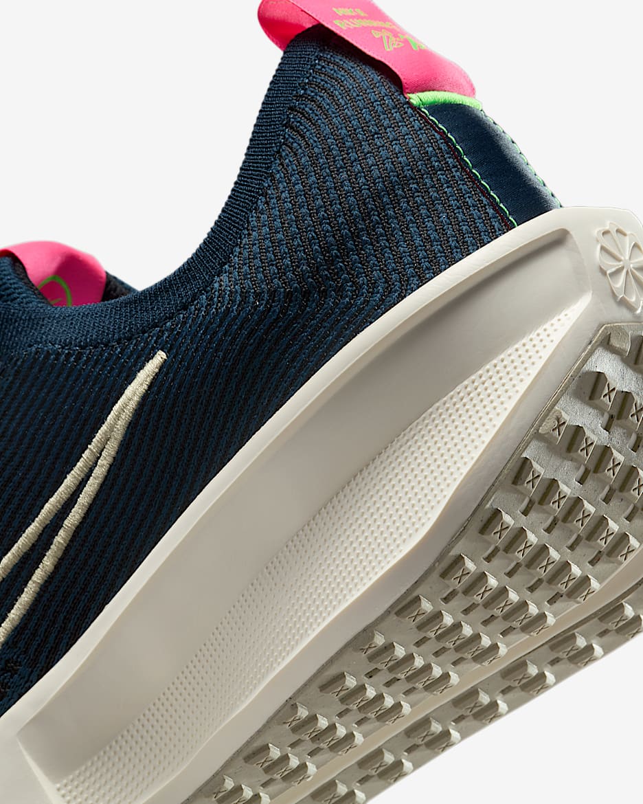 Nike Interact Run Men's Road Running Shoes - Armoury Navy/Hyper Pink/Pale Ivory/Desert Khaki