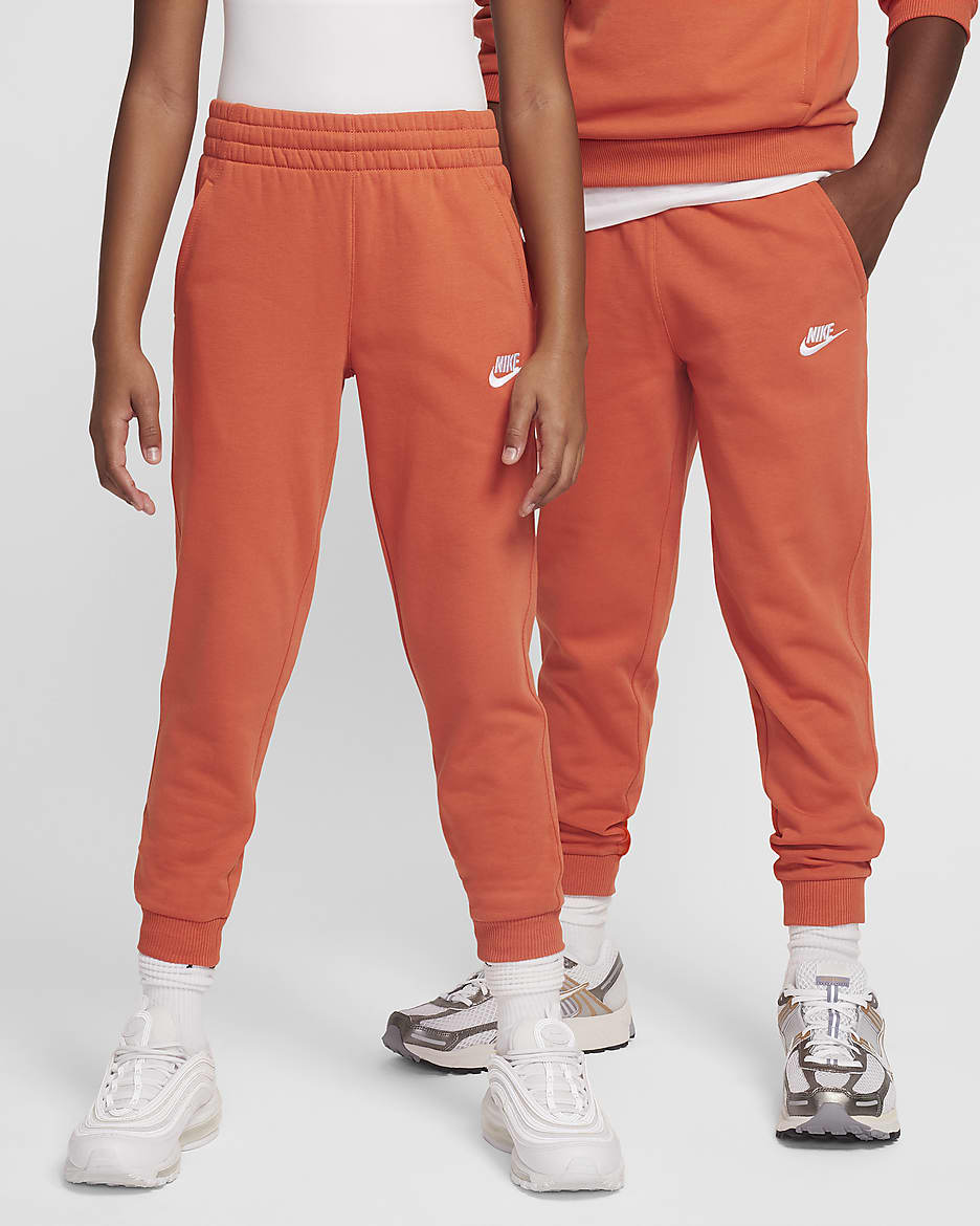 Nike Sportswear Club Fleece Jogger für ältere Kinder - Vintage Coral/Weiß