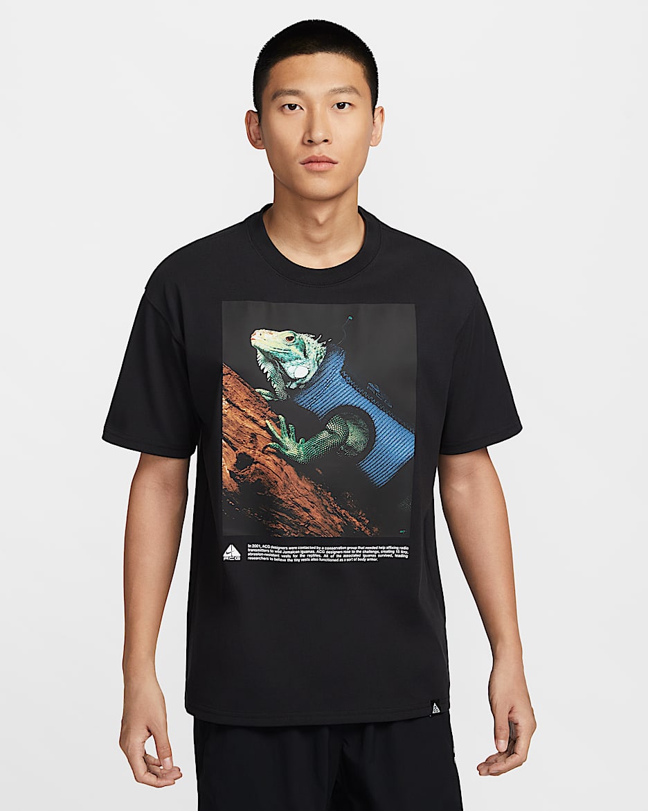 ナイキ ACG メンズ Dri-FIT Tシャツ - ブラック