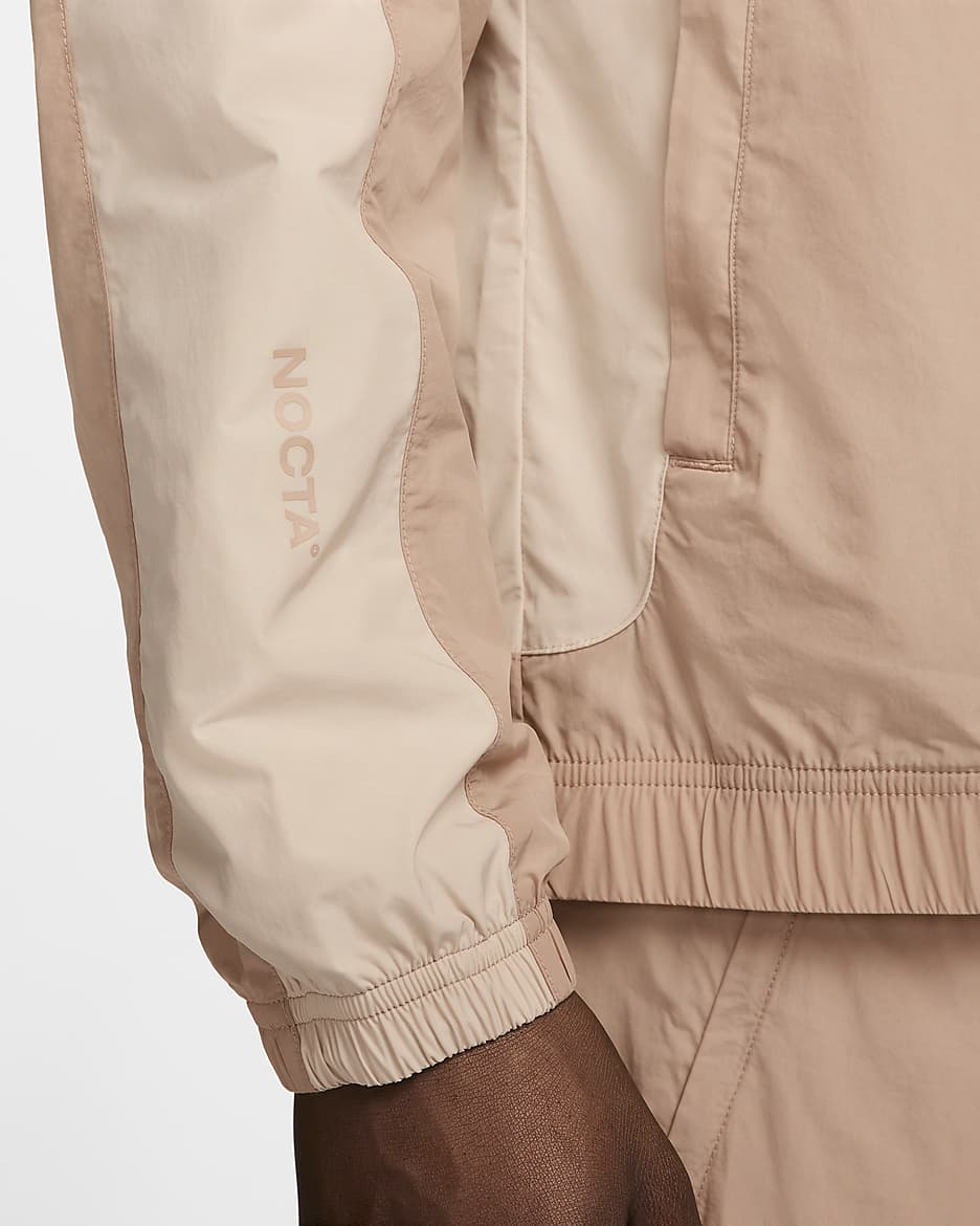 NOCTA Northstar Nylon Track Jacket - Hemp/Sanddrift/Sanddrift