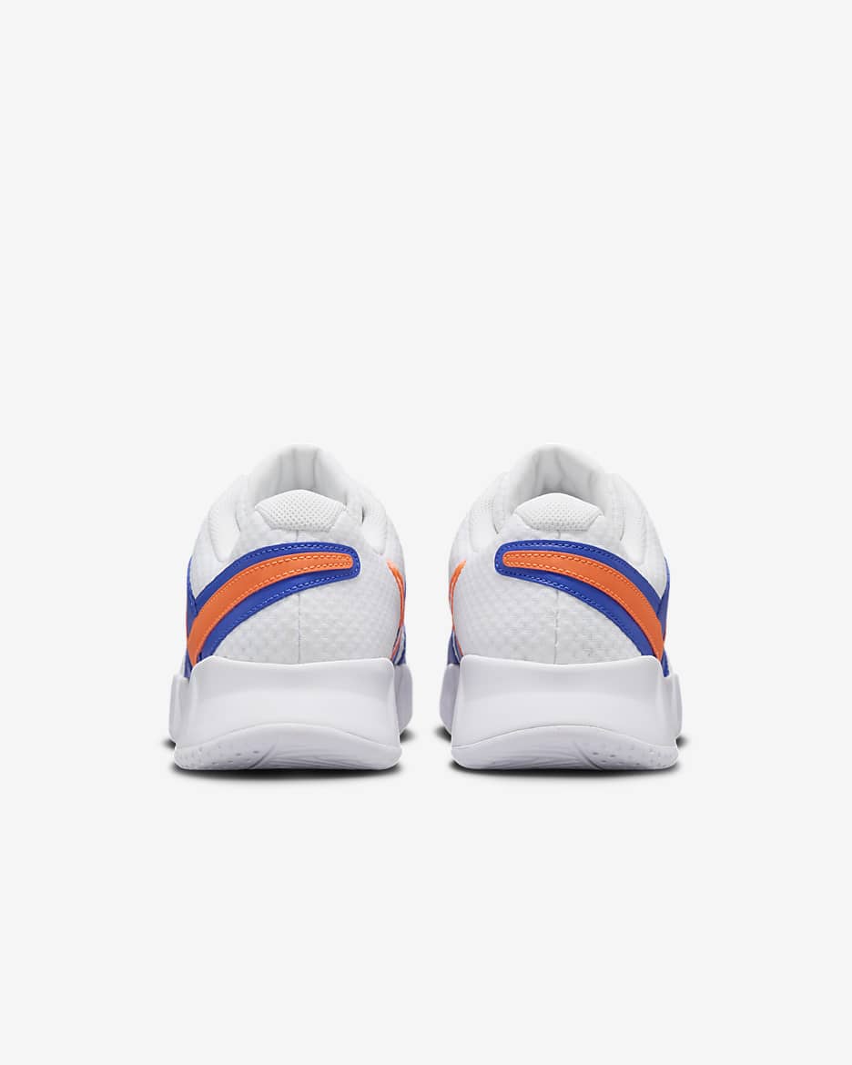 NikeCourt Lite 4 Men's Tennis Shoes - White/Hyper Royal/Hyper Crimson