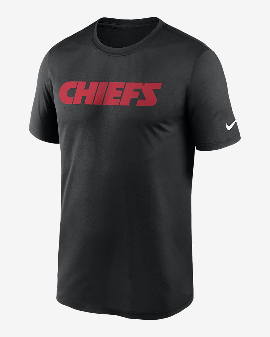 Nike Dri-FIT Wordmark Legend (NFL Kansas City Chiefs) Men's T-Shirt - Black