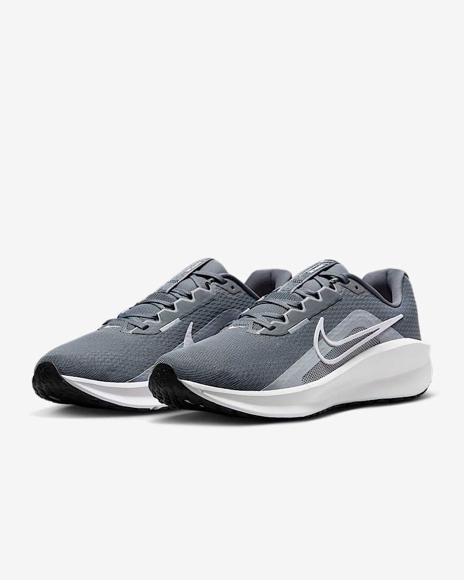 Nike Downshifter 13 Men's Road Running Shoes - Cool Grey/Wolf Grey/Pure Platinum/White